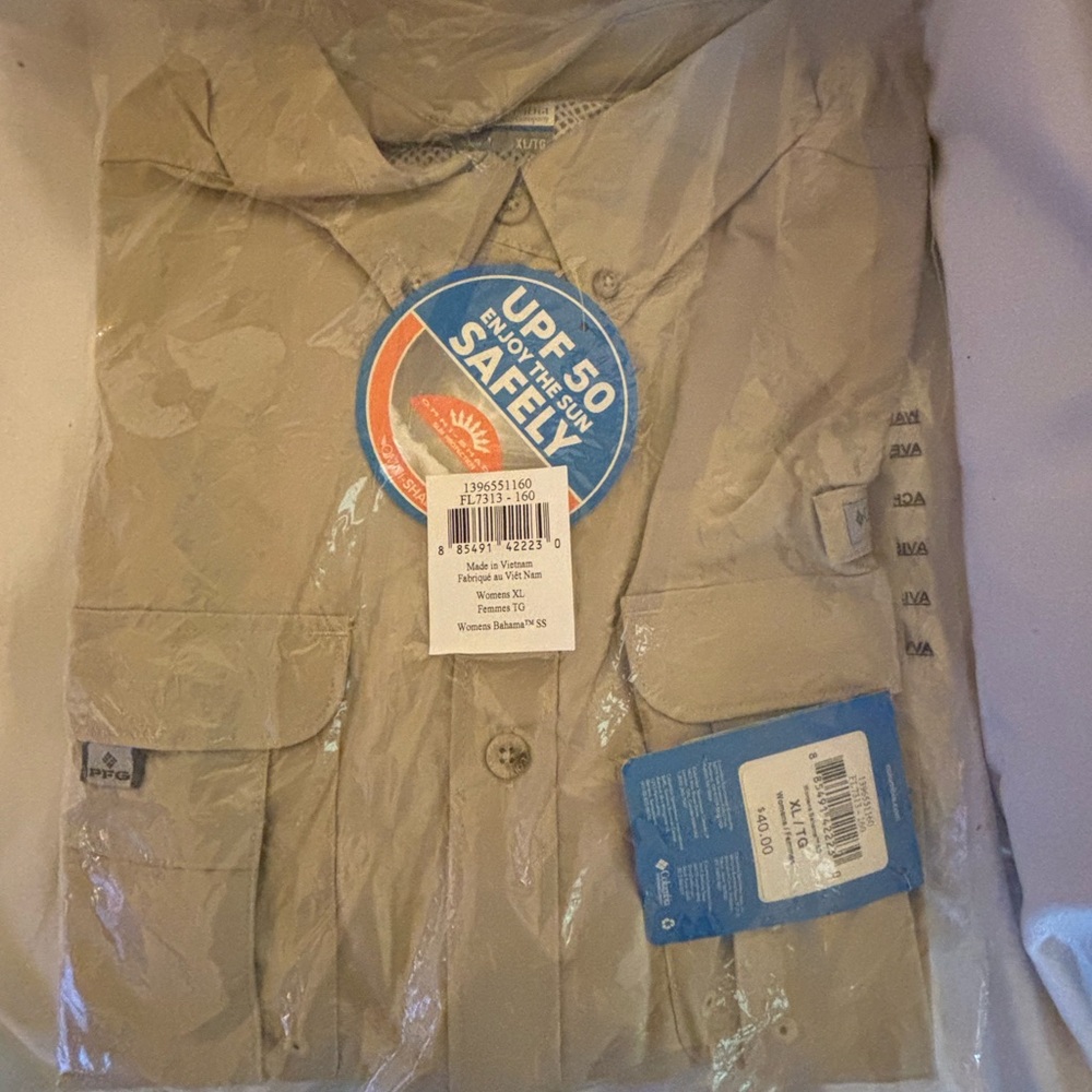 Columbia Women's Button-Down Shirt Jacket - Beige